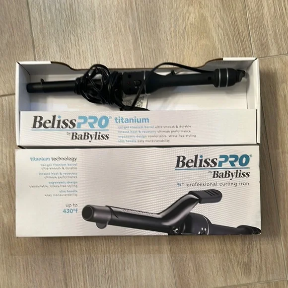 beliss | Hair | Babylisspro Titanium Curling Iron | Poshmark display picture 1